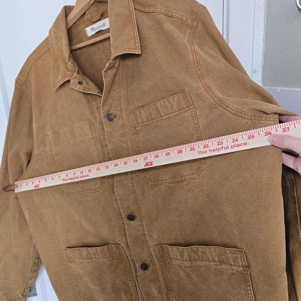 Madewell Mens Garment-Dyed Canvas Chore Jacket Size XXL Workwear Utility Western - Picture 15 of 16